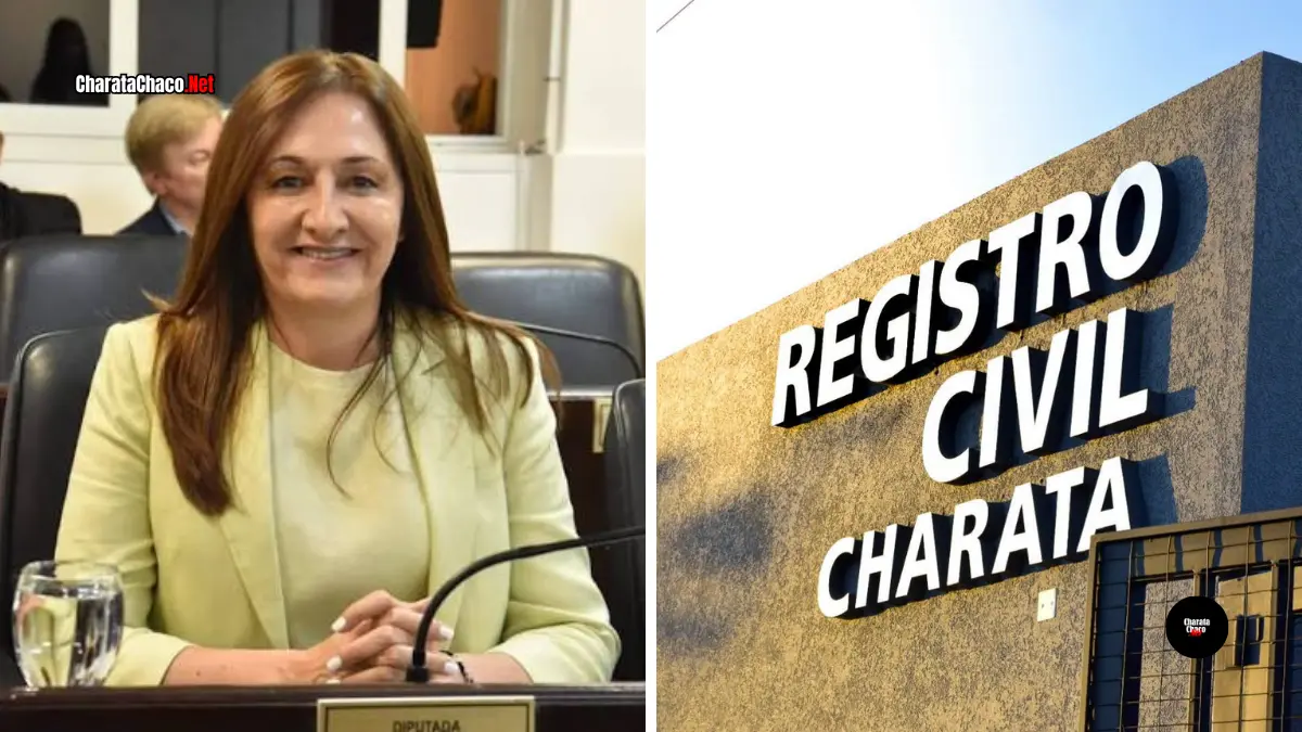 Maggio acompañó la inauguración del Registro Civil en Charata