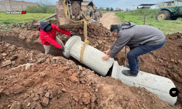 Charata continúa con tareas de limpieza y desmalezamiento