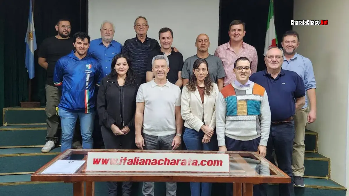 Asociación Italiana de Charata: nueva comisión directiva