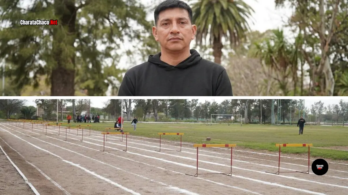 Charata cuenta con una de las pocas pistas de atletismo del Chaco