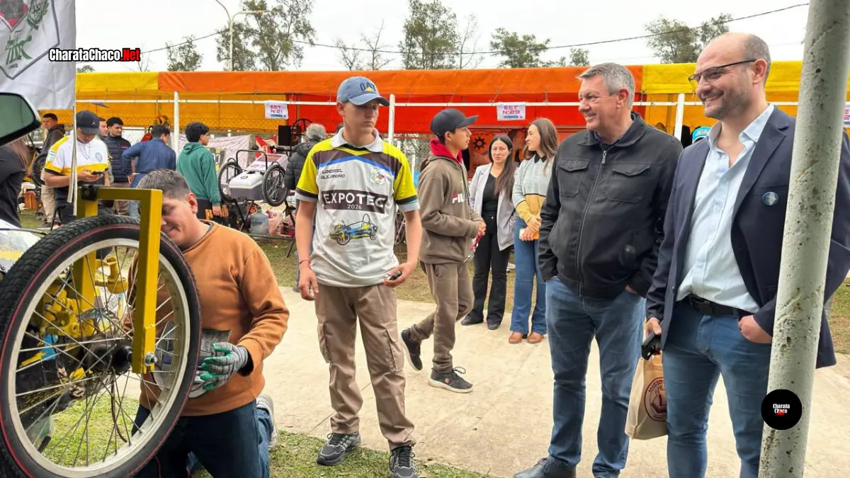 Rach destacó que Charata sea sede de EXPOTEC y AUTOTEC