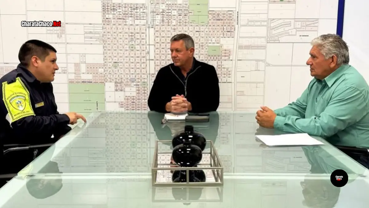 Rach se reunió con el próximo jefe de la Patrulla Vial