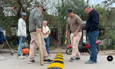 Rach habló sobre los nuevos reductores de velocidad en Charata