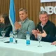 Firmaron el convenio para renovar la Plaza San Martín