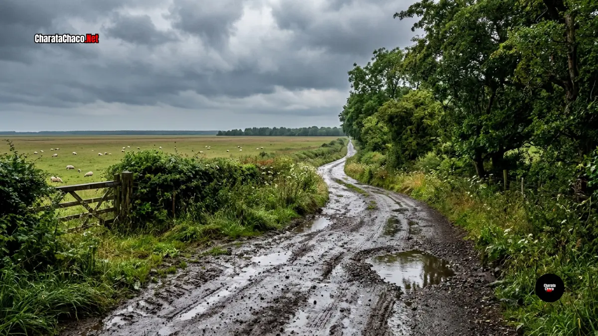 Caminos rurales transitables en Charata este lunes