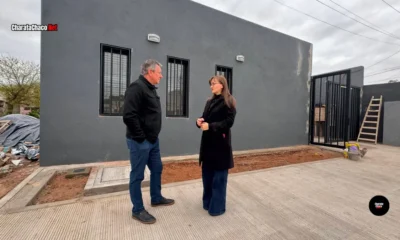 Schneider recorrió la obra del Registro Civil de Charata
