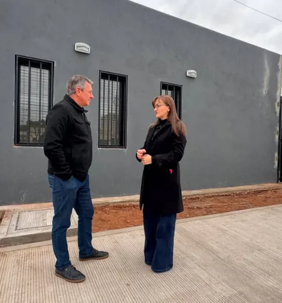 Schneider recorrió la obra del Registro Civil de Charata