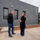 Schneider recorrió la obra del Registro Civil de Charata