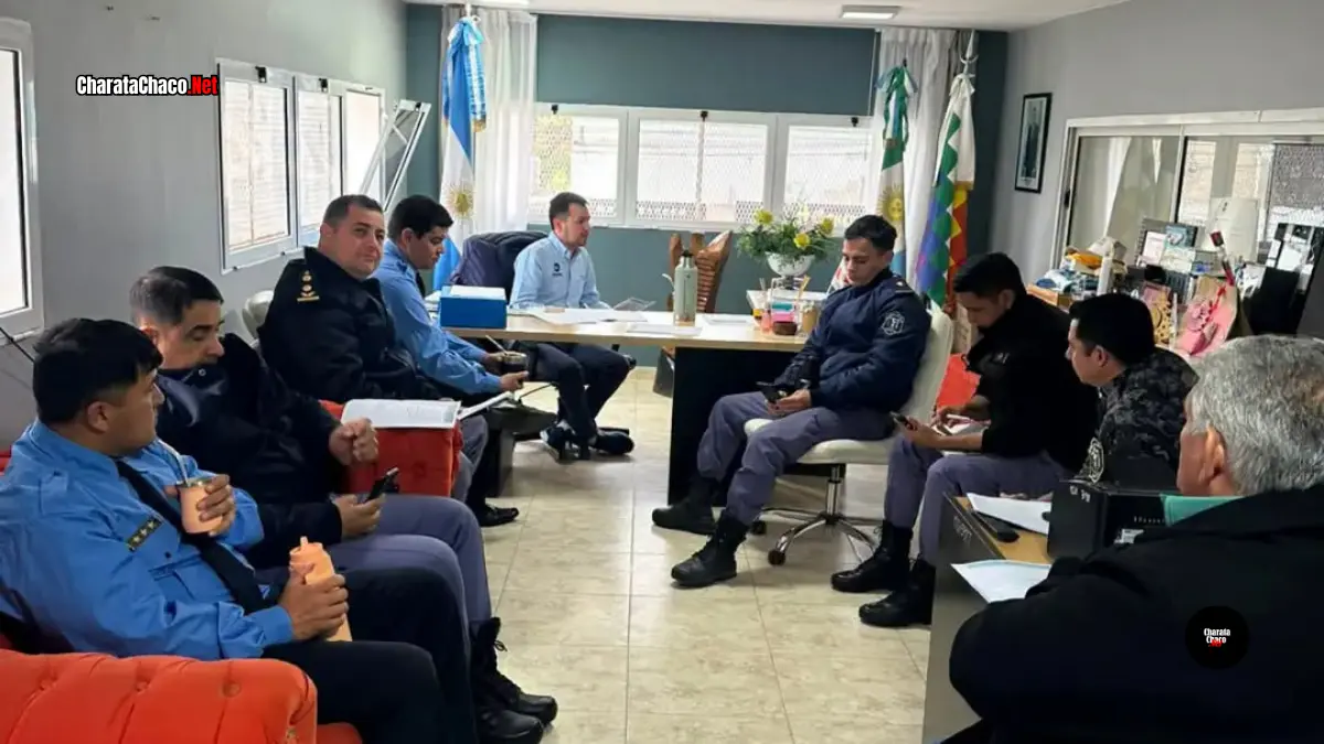 Charata coordina la seguridad para Prelaborde y Estudiantina