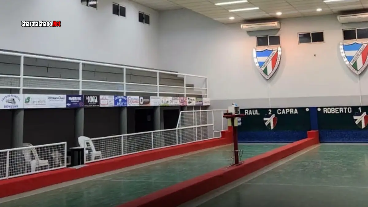 Charata será sede del Torneo Nacional de Bochas