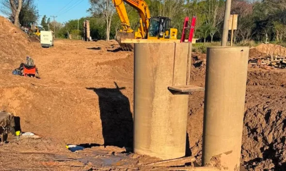 Sameep trabaja sin pausas para restablecer el agua en Charata