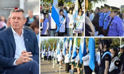 Charata celebró el Día del Maestro en Plaza Sarmiento