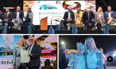 Chomiak acompañó la Fiesta del Sorgo en Hermoso Campo