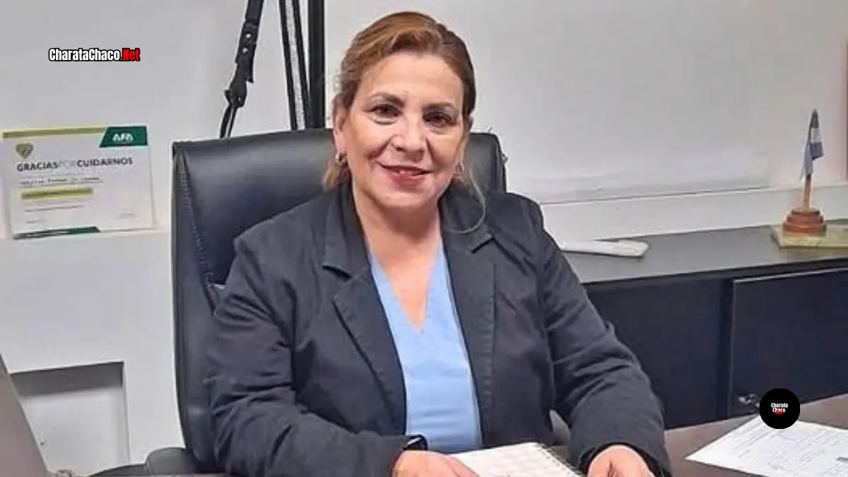 Emilia Parra se jubiló tras años en el Hospital de Charata