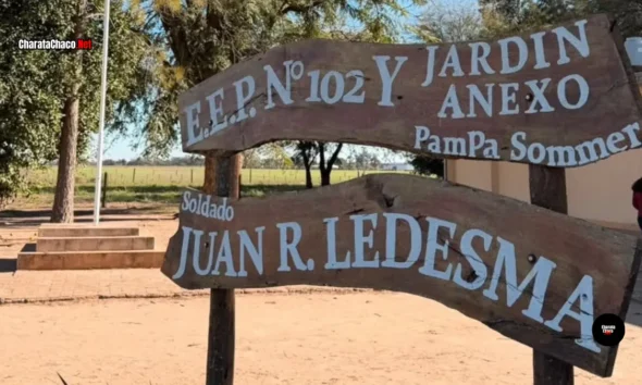 Rach saludó a la Escuela N.° 102 de Pampa Sommer por sus 100 años