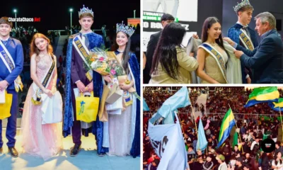 Paloma Tejedor y Mateo Rodríguez, Reina y Rey de la Estudiantina