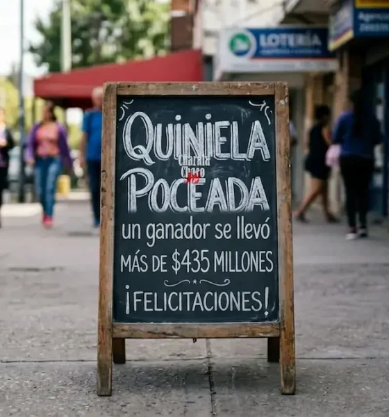 Poceada Chaqueña: ganador de más de $435 millones