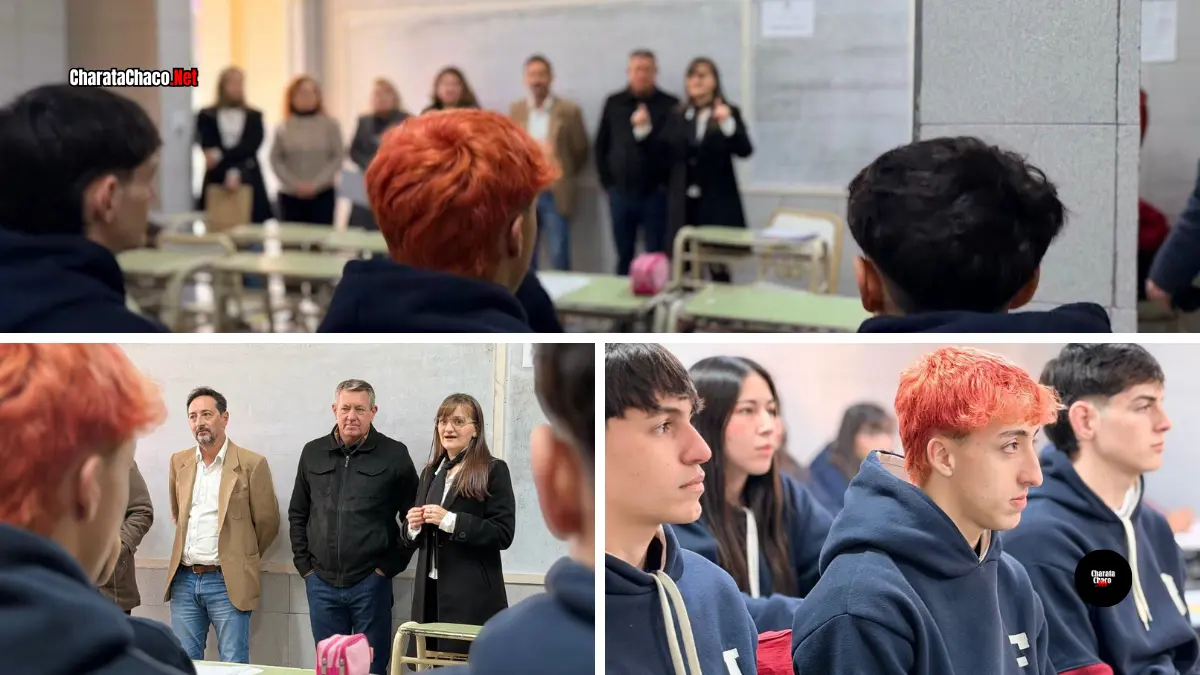 Charata: jornada de prevención sobre adicciones en el Comercial