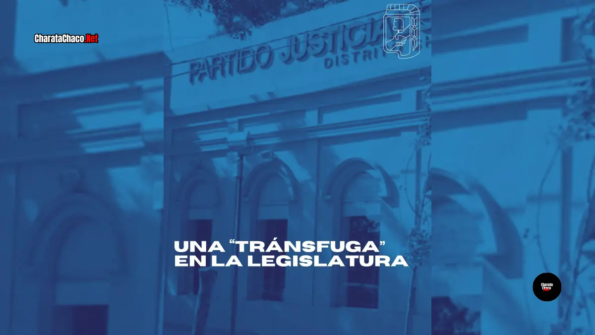PJ Chaco repudió el voto de Blanc en la suspensión de las PASO