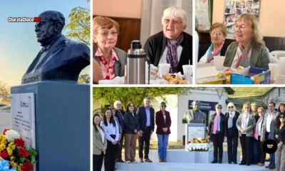 Rach encabezó el izamiento por el Día del Maestro en Charata