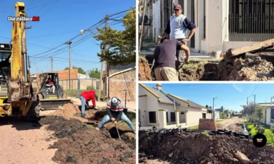 Rach: Charata sigue con la limpieza de canales y alcantarillas
