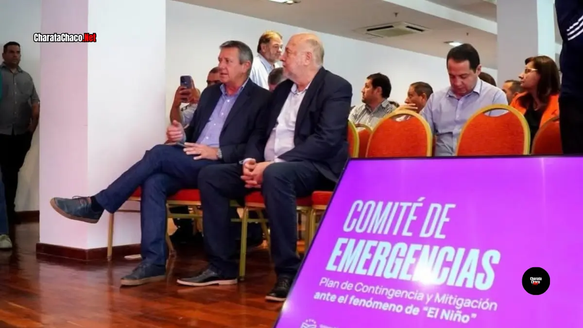 Rach participó en Sáenz Peña de la reunión por El Niño