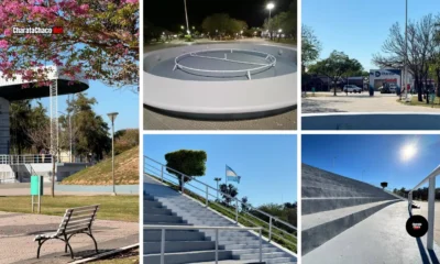 Charata renovó el Paseo del Sol y el Anfiteatro Miguel Tejedor