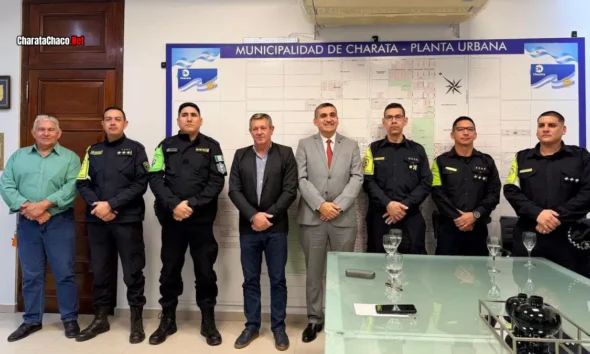 Charata presentó al nuevo jefe de Tránsito y Patrulla Vial