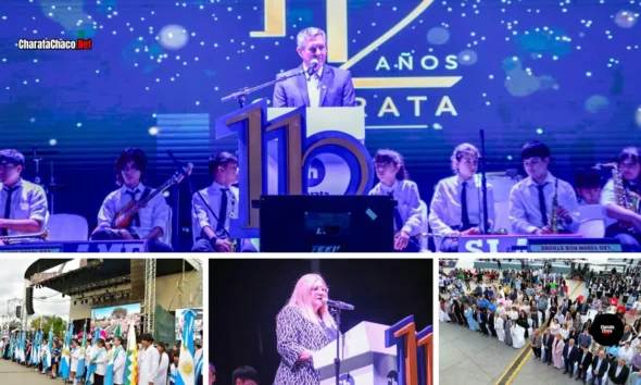 Charata celebró el acto central de su 112° aniversario