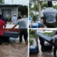 Bomberos asistieron a familias por la crecida del Paraná