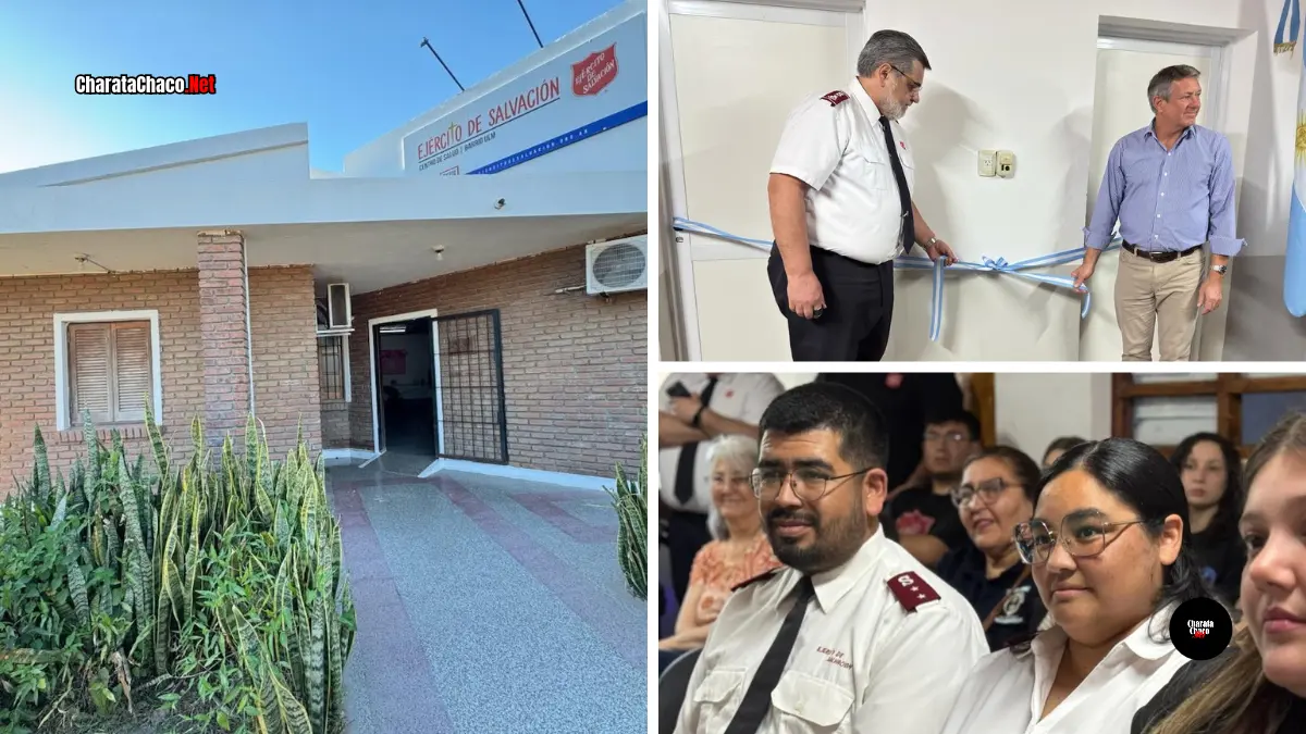 Nuevos consultorios del Ejército de Salvación en Charata