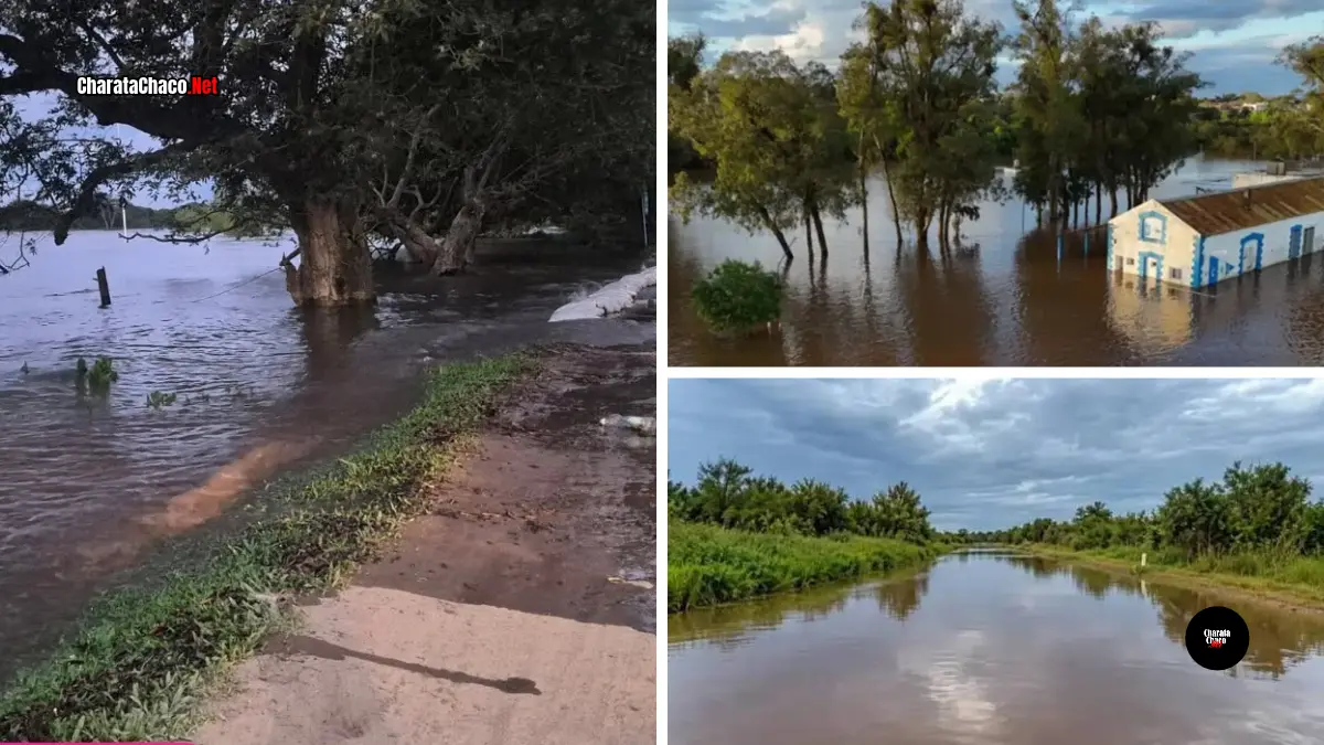 Crecida del Paraná: 7 metros en Barranqueras y alerta roja