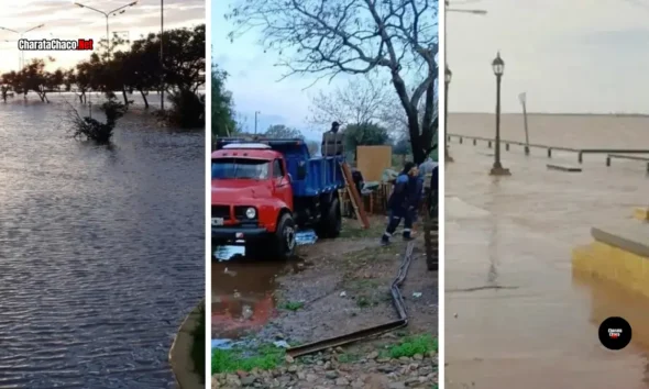 Crecidas por El Niño: familias evacuadas y alerta en Chaco