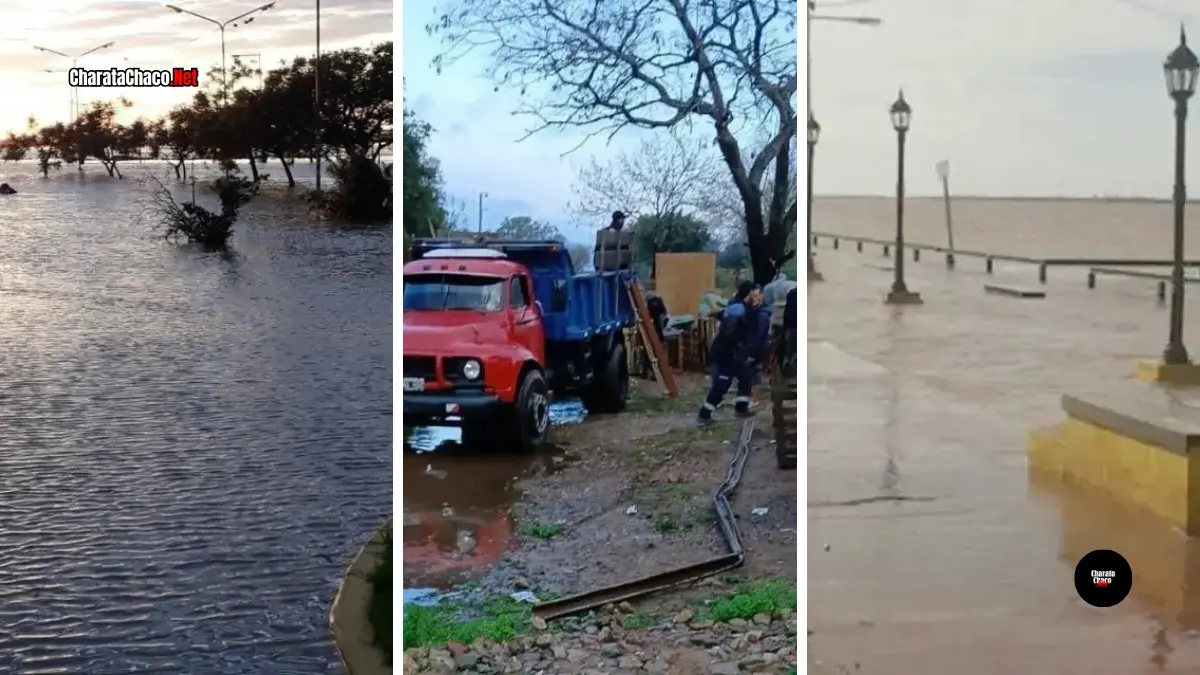 Crecidas por El Niño: familias evacuadas y alerta en Chaco