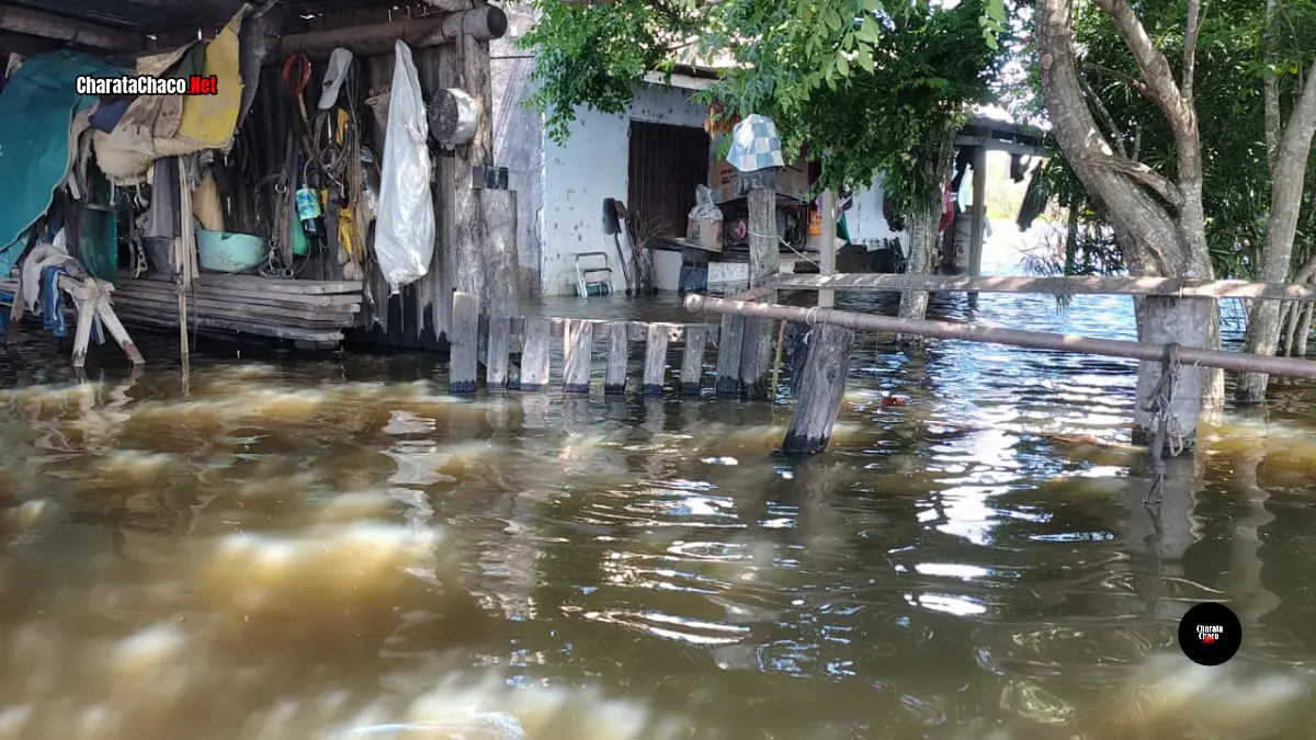 Emergencia hídrica en Chaco: más de 2.000 evacuados