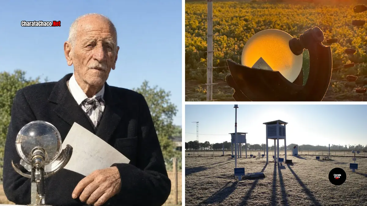 Estación agrometeorológica de Las Breñas: 90 años de datos