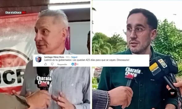 Hugo Maldonado en Charata: durísima respuesta a Pérez Pons
