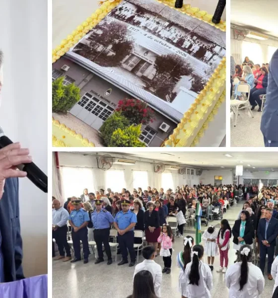 Escuela 32 de Charata: Rubén Rach acompañó sus 109 años