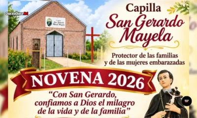 Novena a San Gerardo y feria de platos en Charata