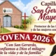 Novena a San Gerardo y feria de platos en Charata