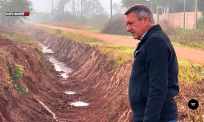 Charata se prepara ante El Niño: 40 km de canales