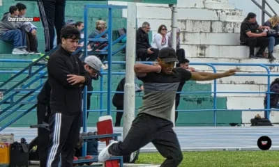 Rafael Mendoza, campeón provincial de bala y disco