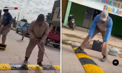 Charata instaló reductores frente a un jardín de infantes