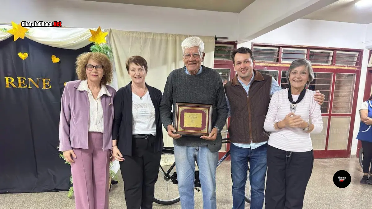 Personalidad Destacada de Charata: homenaje a René Ávila