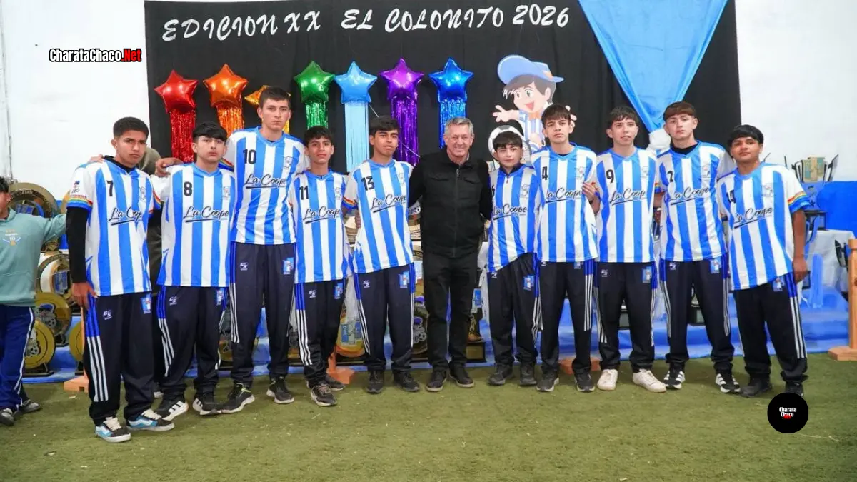 Fútbol infantil en Charata: arrancó el torneo El Colonito