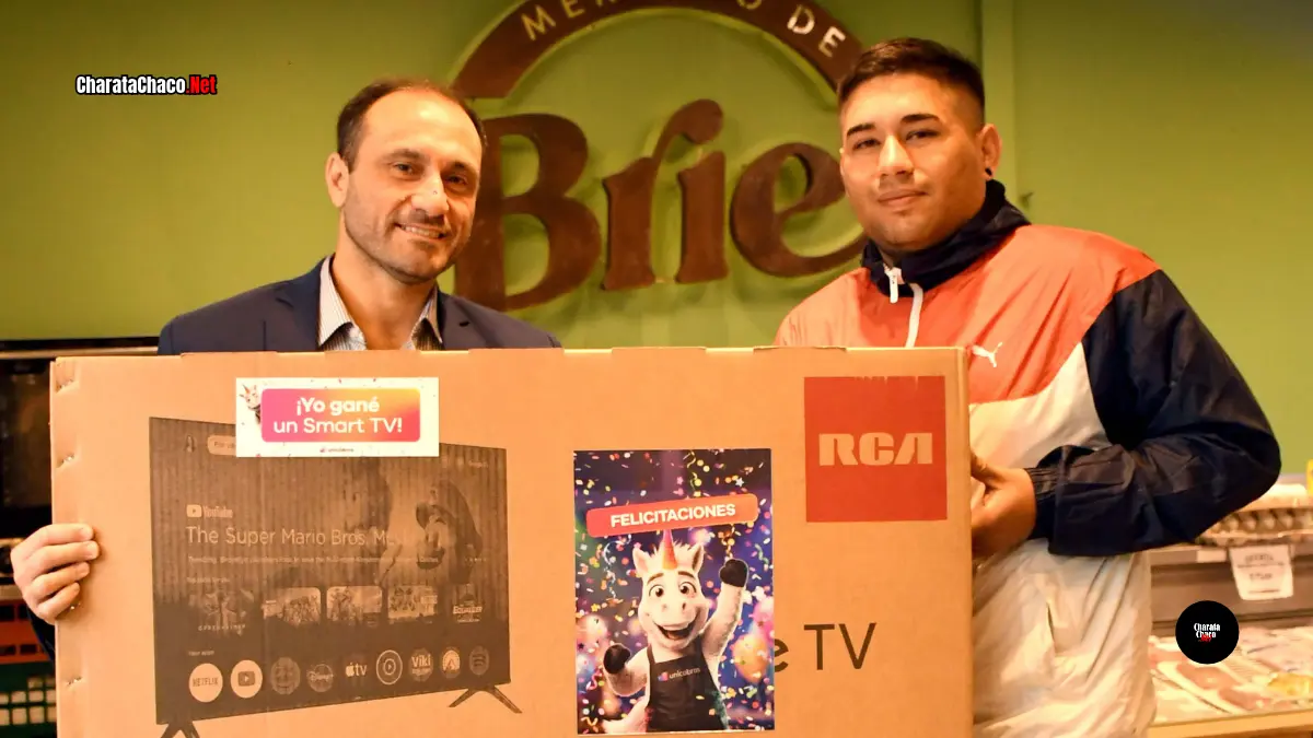 Un pago, dos ganadores: el sorteo de Unicobros en Chaco